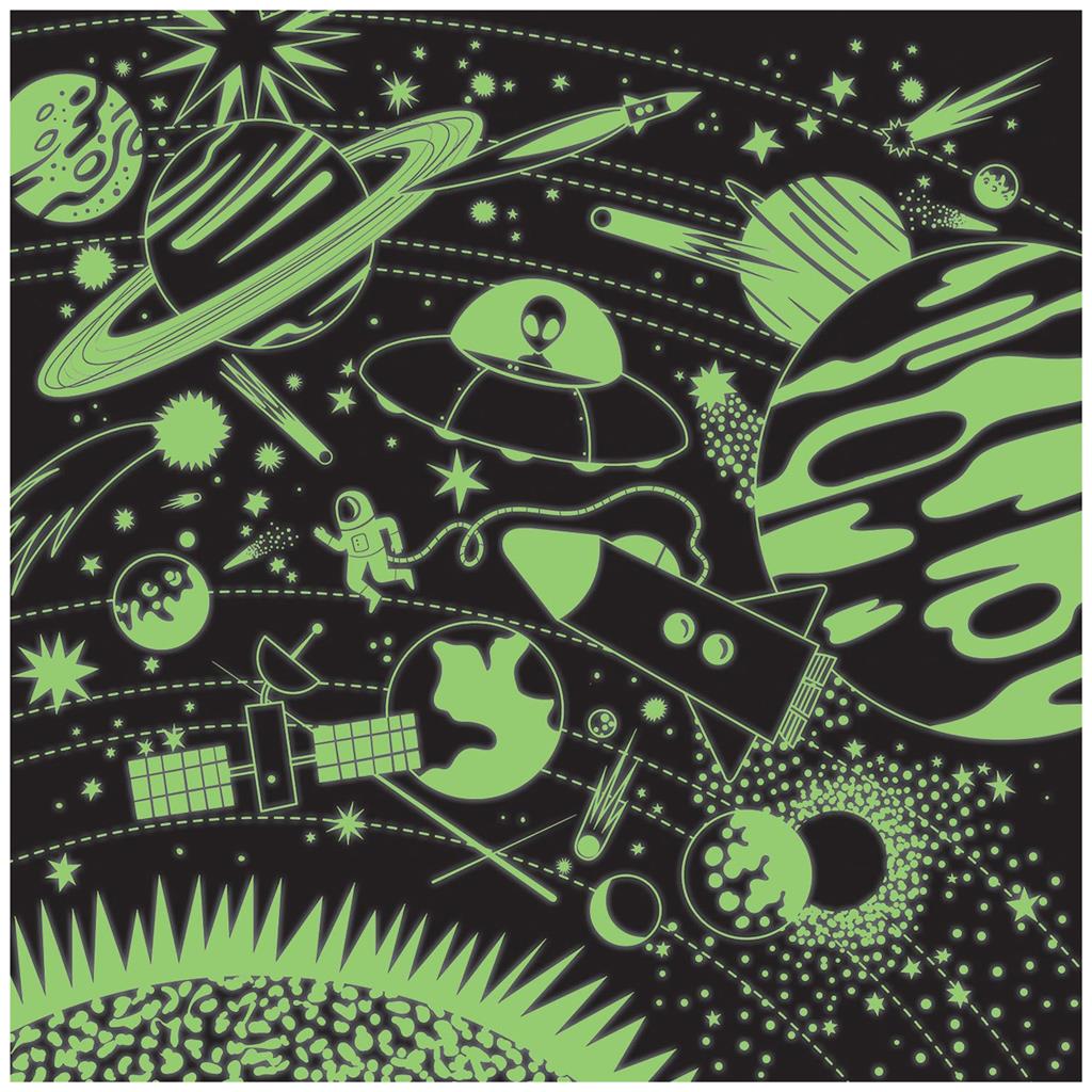 Puzzle Space Glow In The Dark 500p