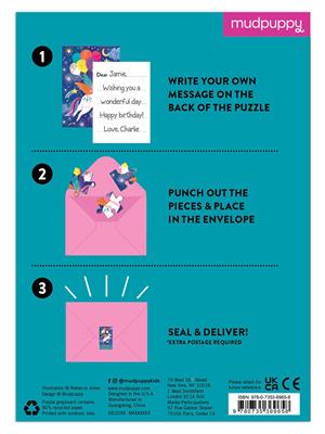 Unicorn Birthday Puzzle 12p