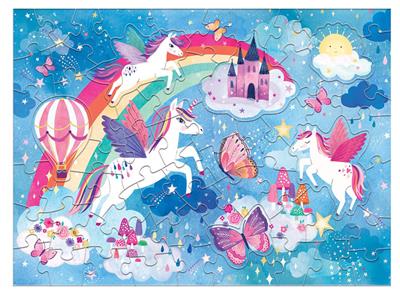 Puzzle 60 Pièces - Rêves Licorne