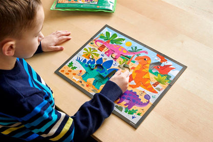 Dinosauruspuzzel 12 stuks