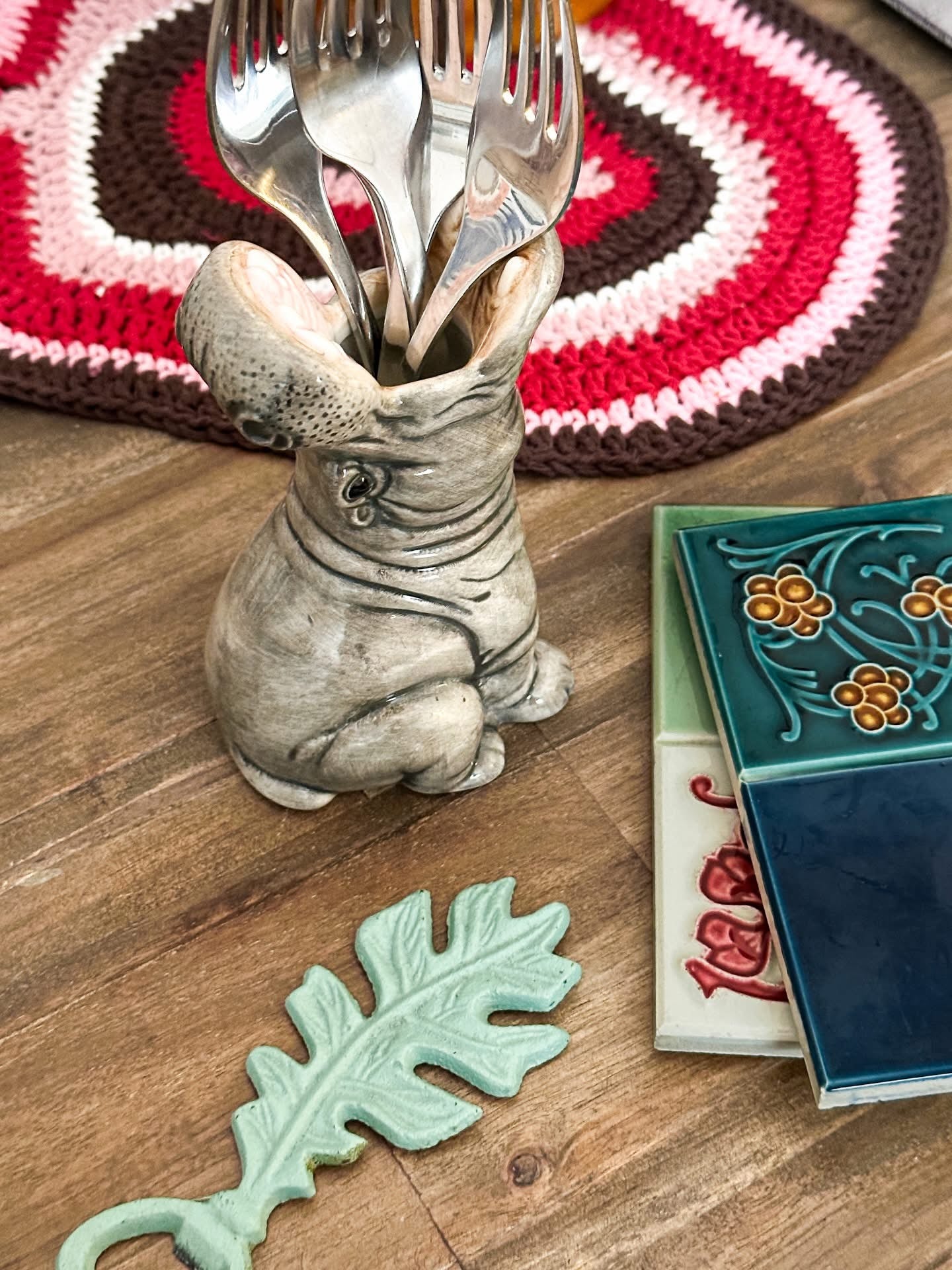 Small Hungry Hippo Vase