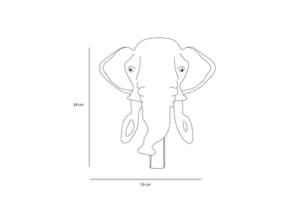 Mammoth Plush Coat Rack