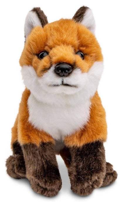 Peluche Renard roux, assis