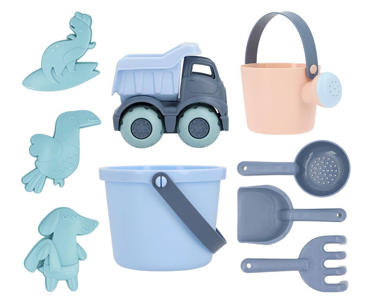 ensemble de jouets de plage serenity blue