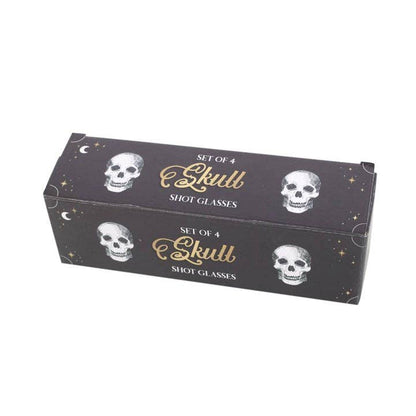 Ensemble de 4 verres Skull Shot