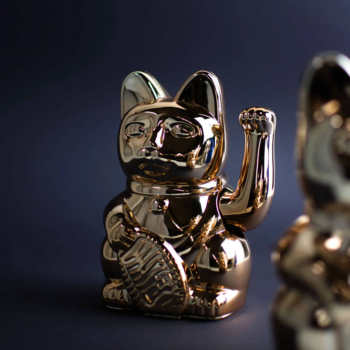 Shiny Platinum Lucky Cat - Cosmic Edition