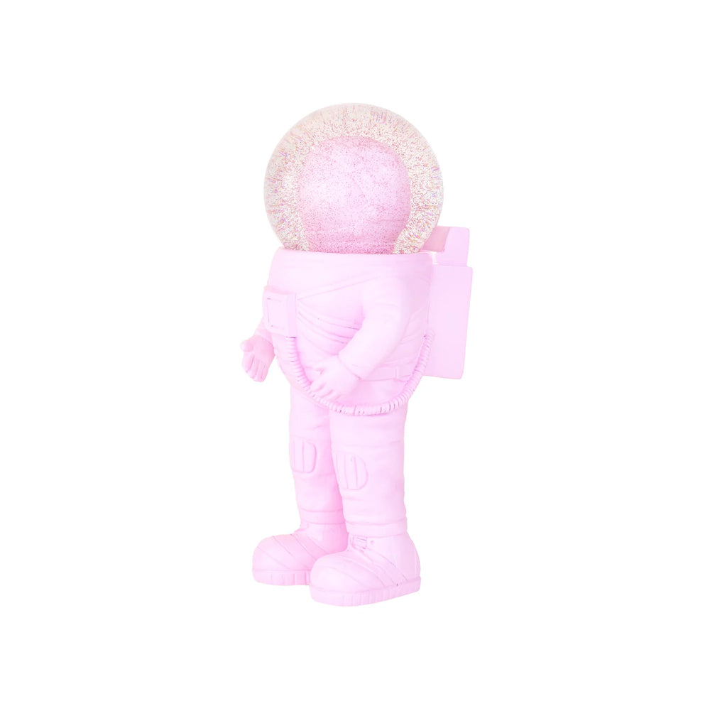 Boule à Neige Astronaute Rose