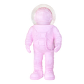 Boule à Neige Astronaute Géant Rose