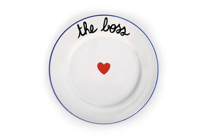 Plate THE FAMILY HAS A BLAST - The Boss