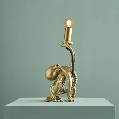 Baby Otto Octopus Tafellamp Goud