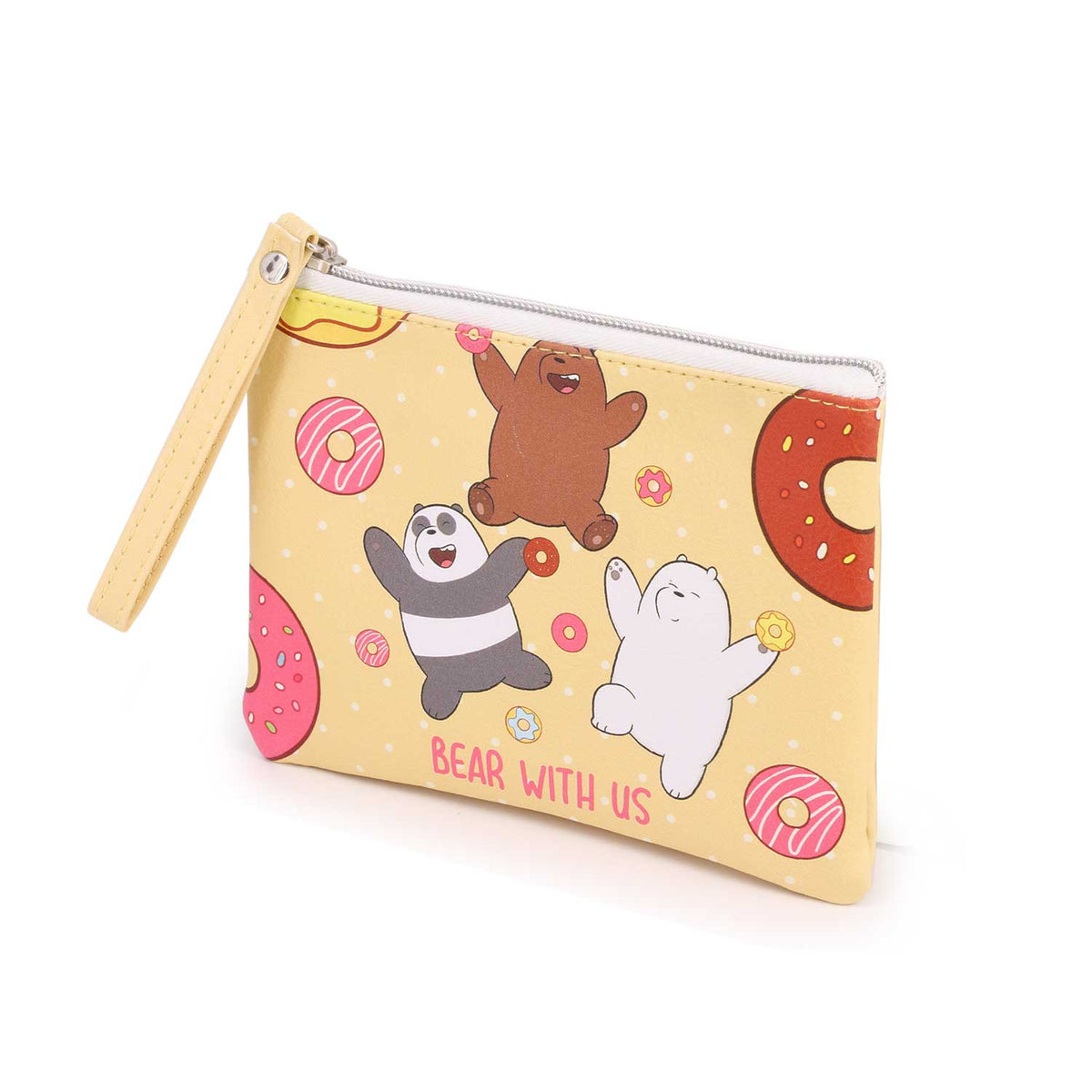 Trousse de Toilette We Bare Bears « Ours Pour Un et Un Pour T'Ours Jaune »