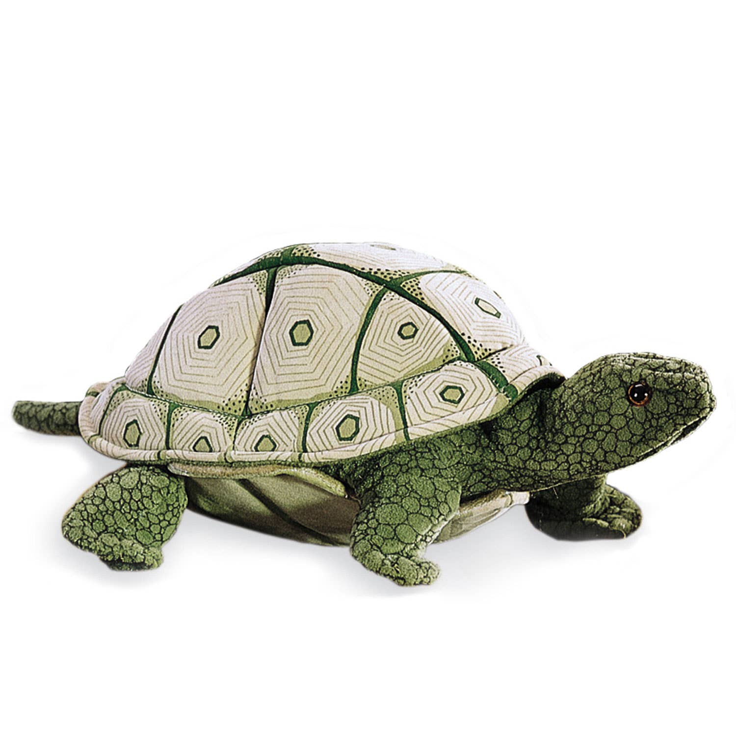 Marionnette à main Tortue (motif lumineux) /Tortoise 2181 Folkmanis réaliste