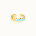 Anneau - Le Cœur Turquoise