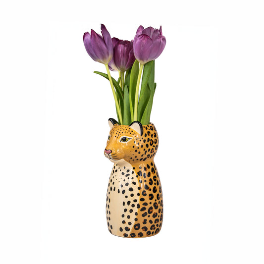 Leopard Vase