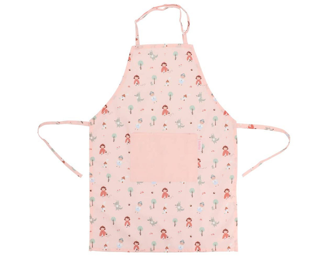 Ensemble Tablier et Manique Le Petit Chaperon Rouge