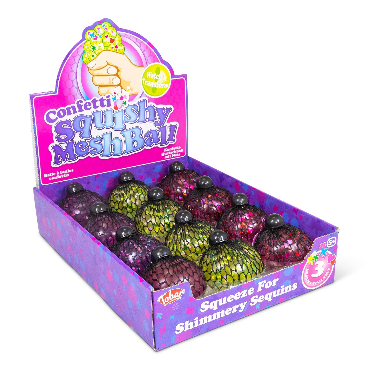 SQUISHY CONFETTI STRESS BALL