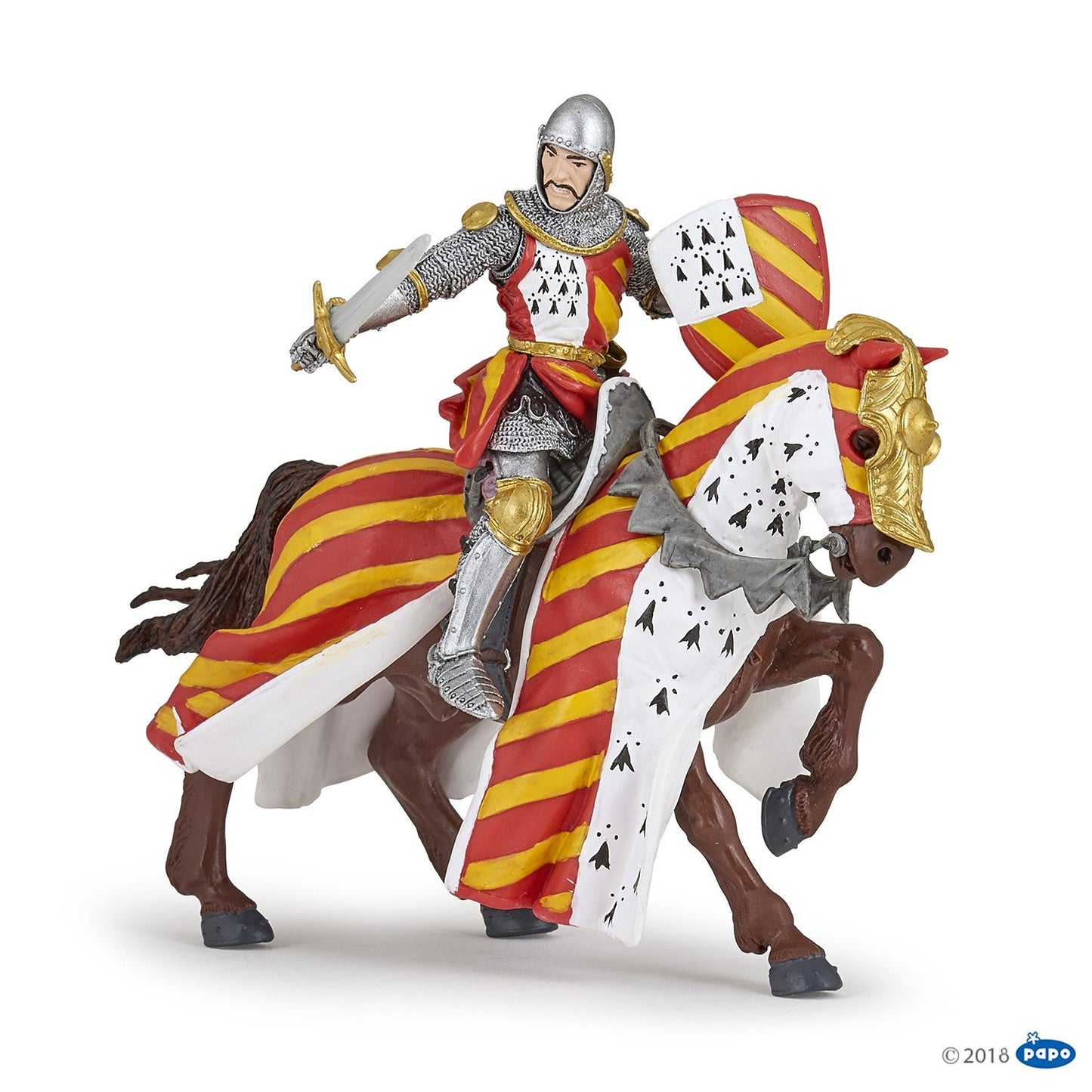 Figurine Cheval de tournoi