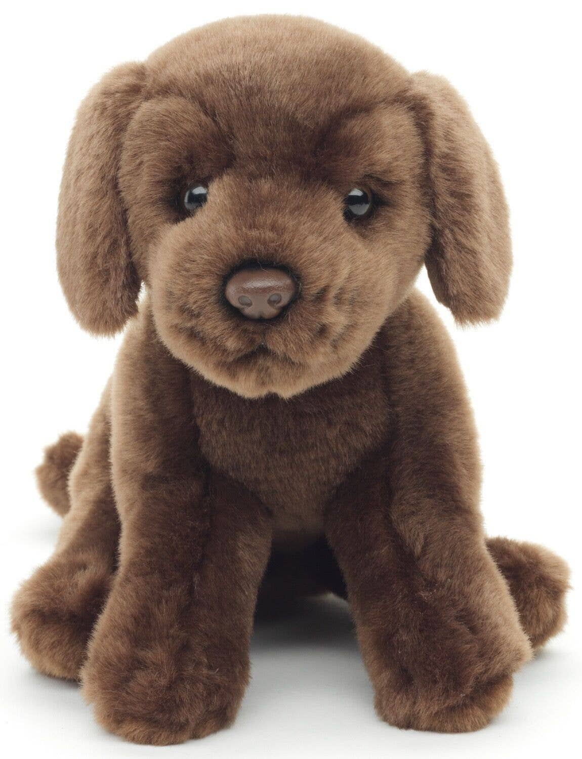 Brown labrador puppy plush toy