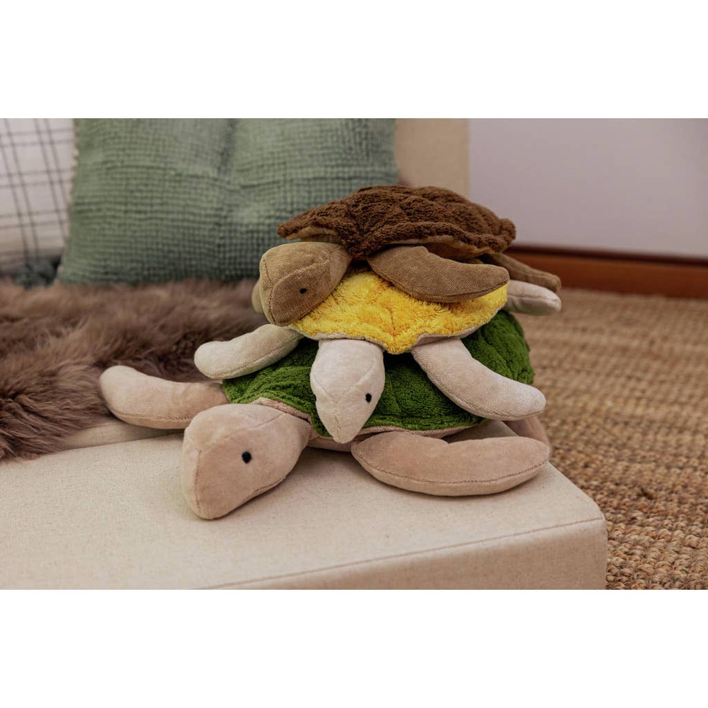 Small Turtle Plush Animal | Brown