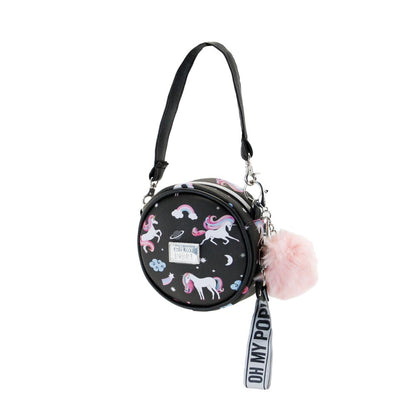 Sac à Bandoulière Rond Petit Oh My Pop! « Licorne »