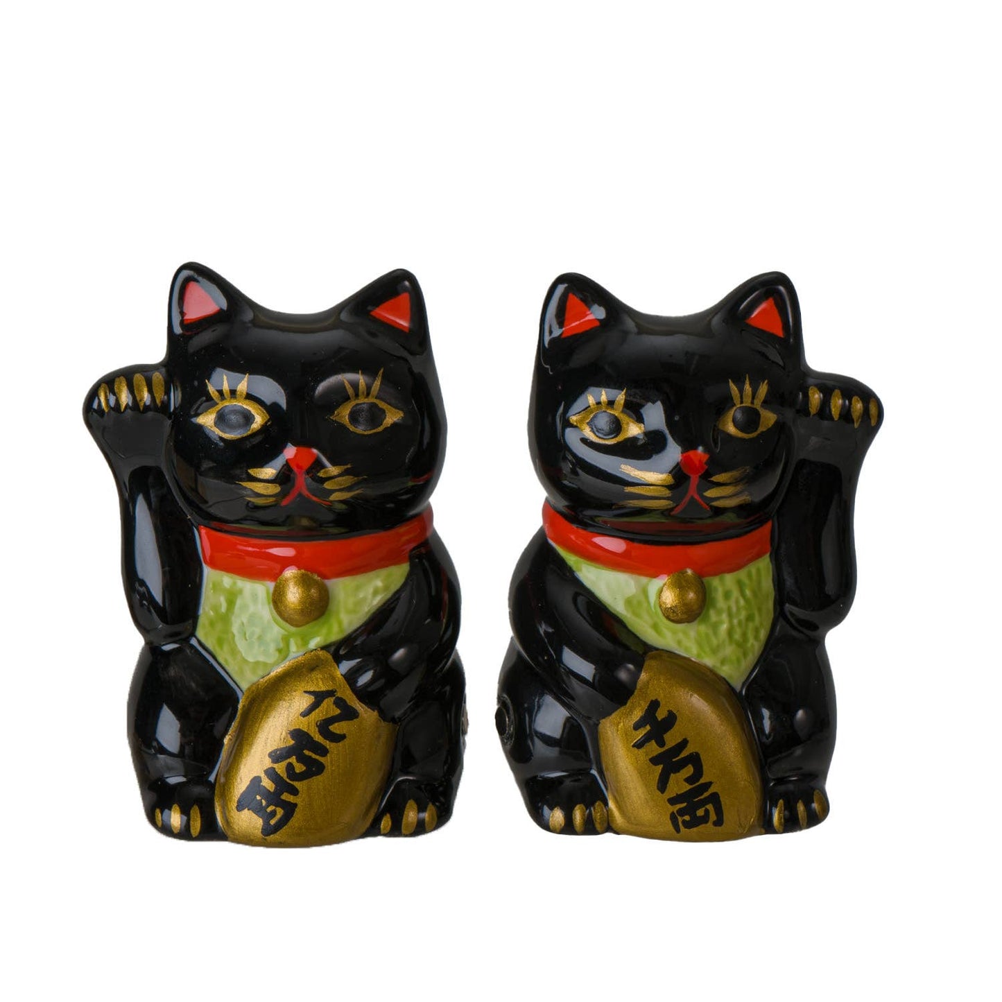 Salt & Pepper Lucky Black Cats
