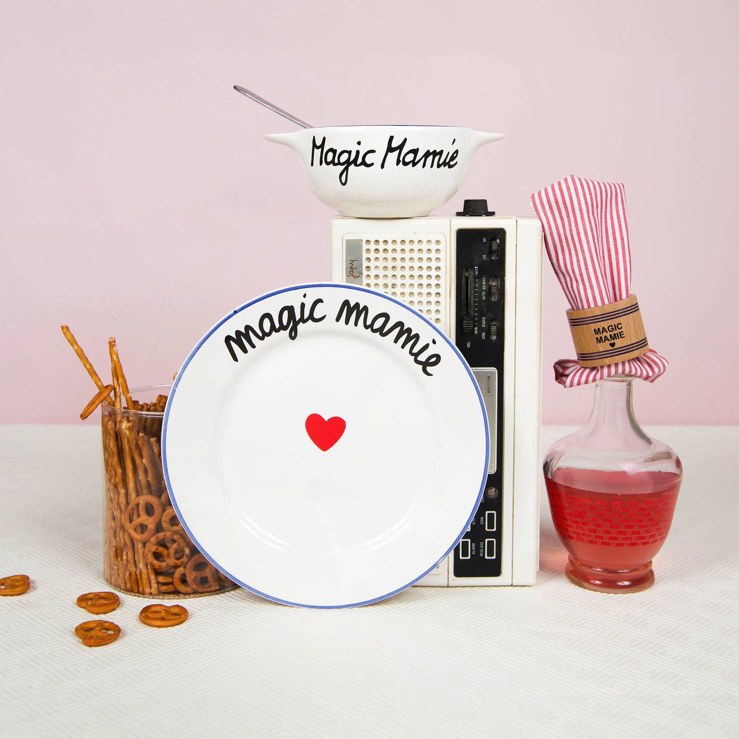 Assiette La Famille S’éclate - Magic Mamie