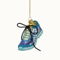 Trailrunningschoen met kerstbalmotief