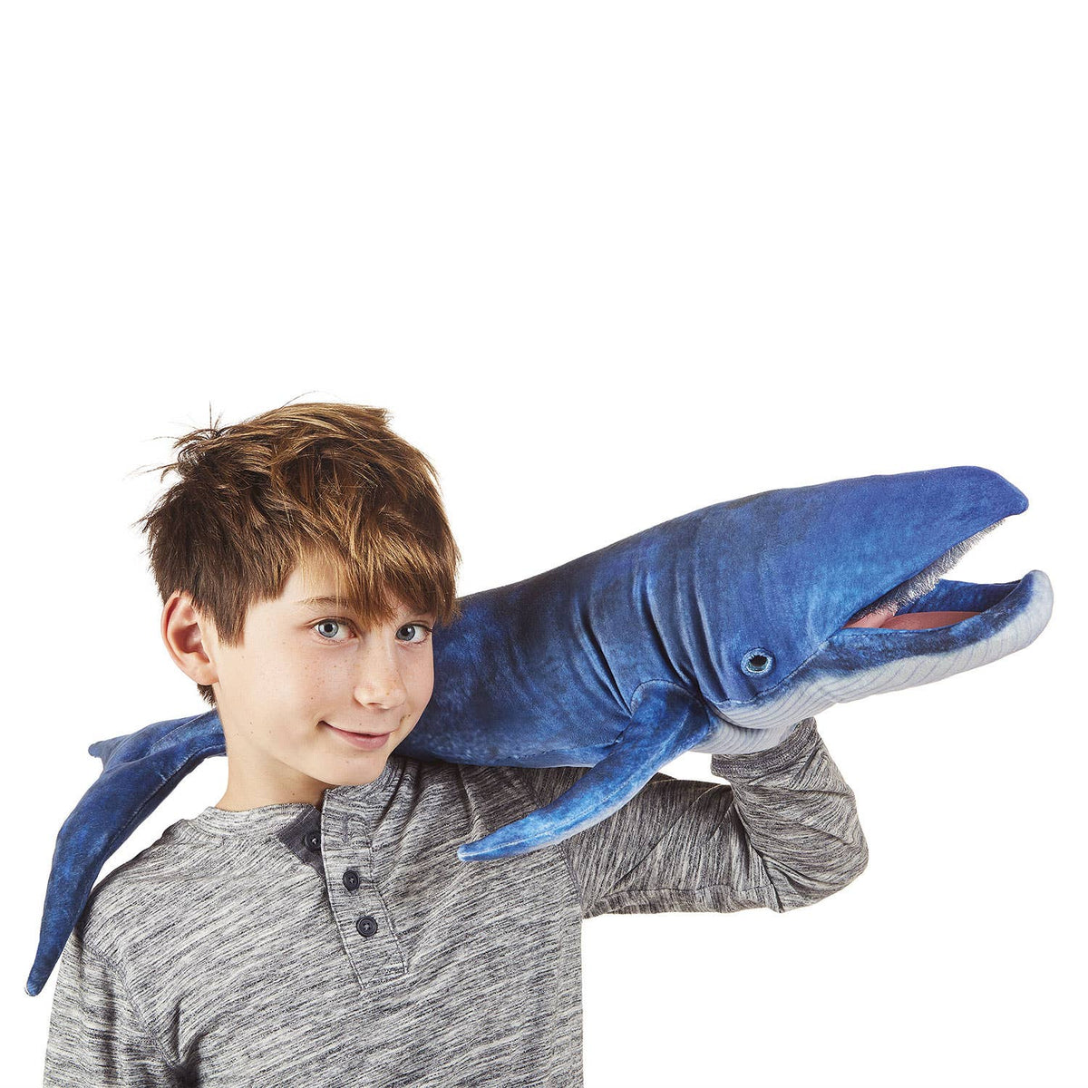Blue Whale Hand Puppet