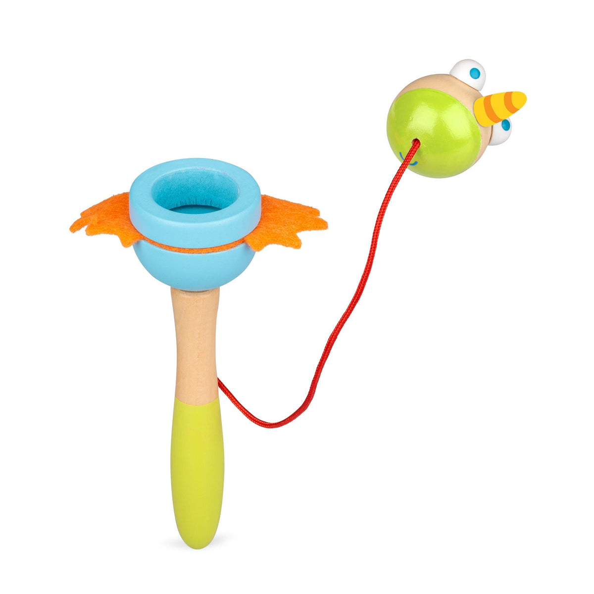 Bilboquet en Bois – Licorne et Dragon