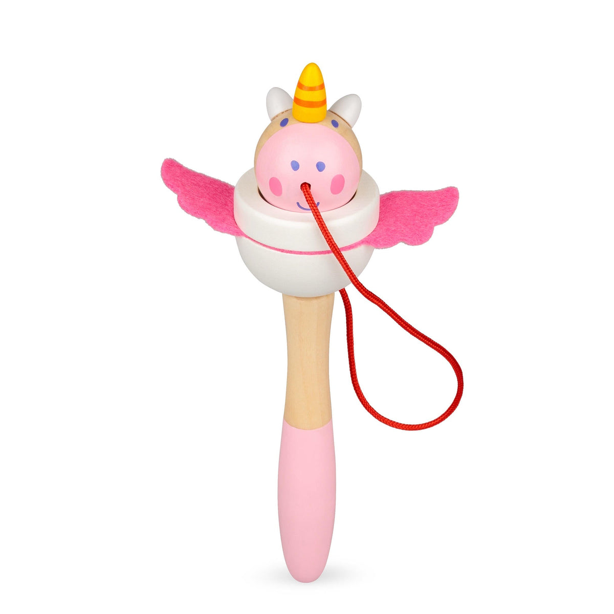 Bilboquet en Bois – Licorne et Dragon