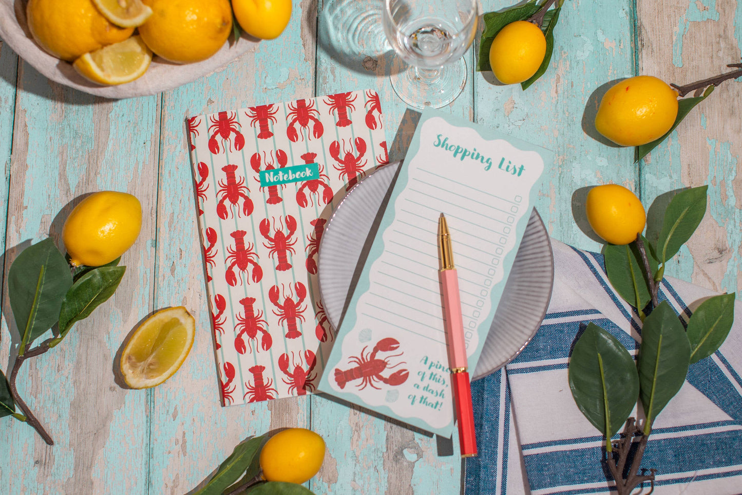 A5 Lobster Notebook
