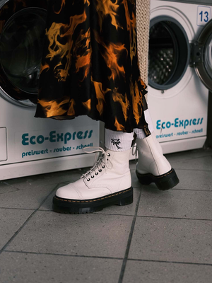 Embroidered sports socks - Palm tree