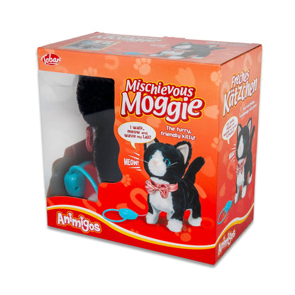 ANIMIGOS Mischievous MOGGIE CAT