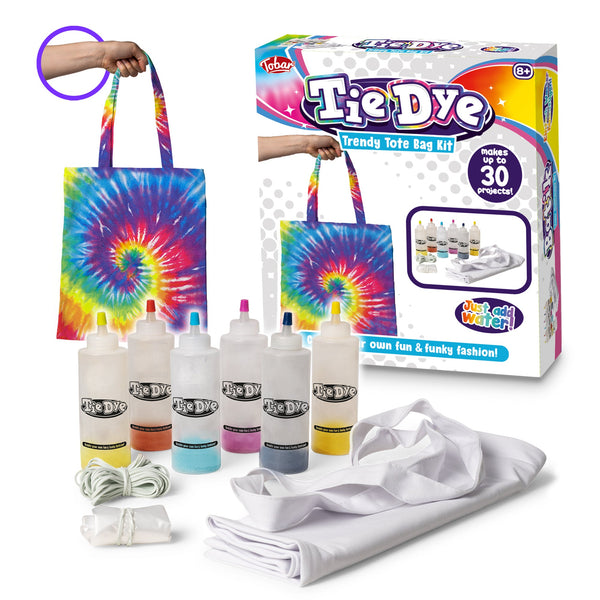 TIE DYE TREND TOTE BAG KIT