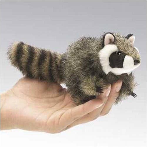 Raccoon Finger Puppet
