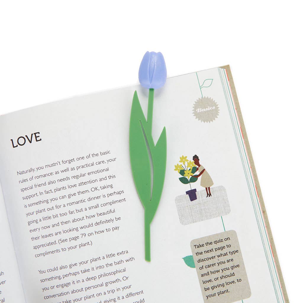 Purple Tulip Bookmark