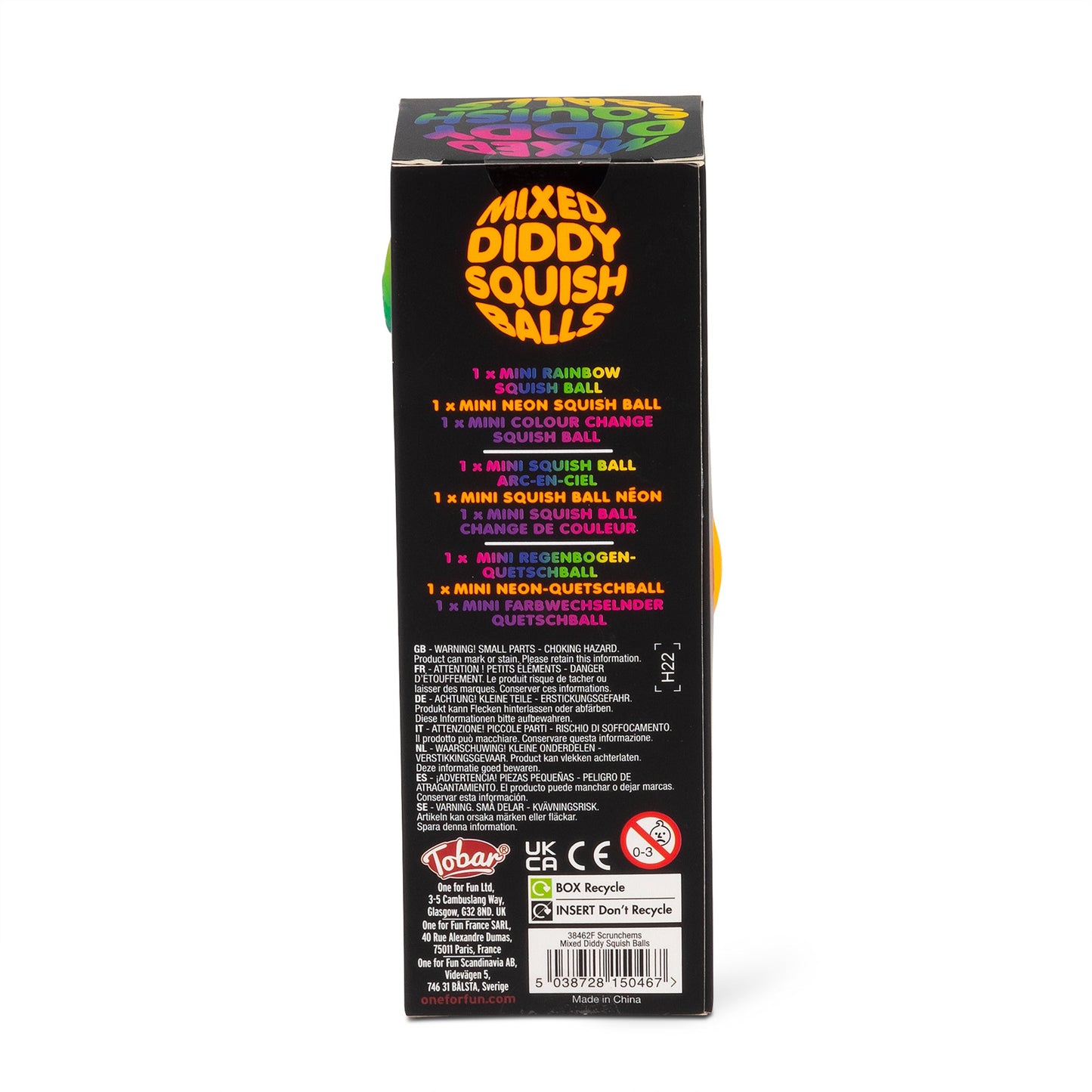 Scrunchems Diddy Mixed Squish Balls - 3 Pack