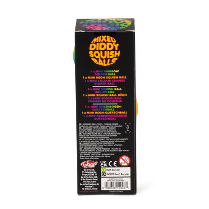 Scrunchems Diddy Mixed Squish Balls - 3 Pack