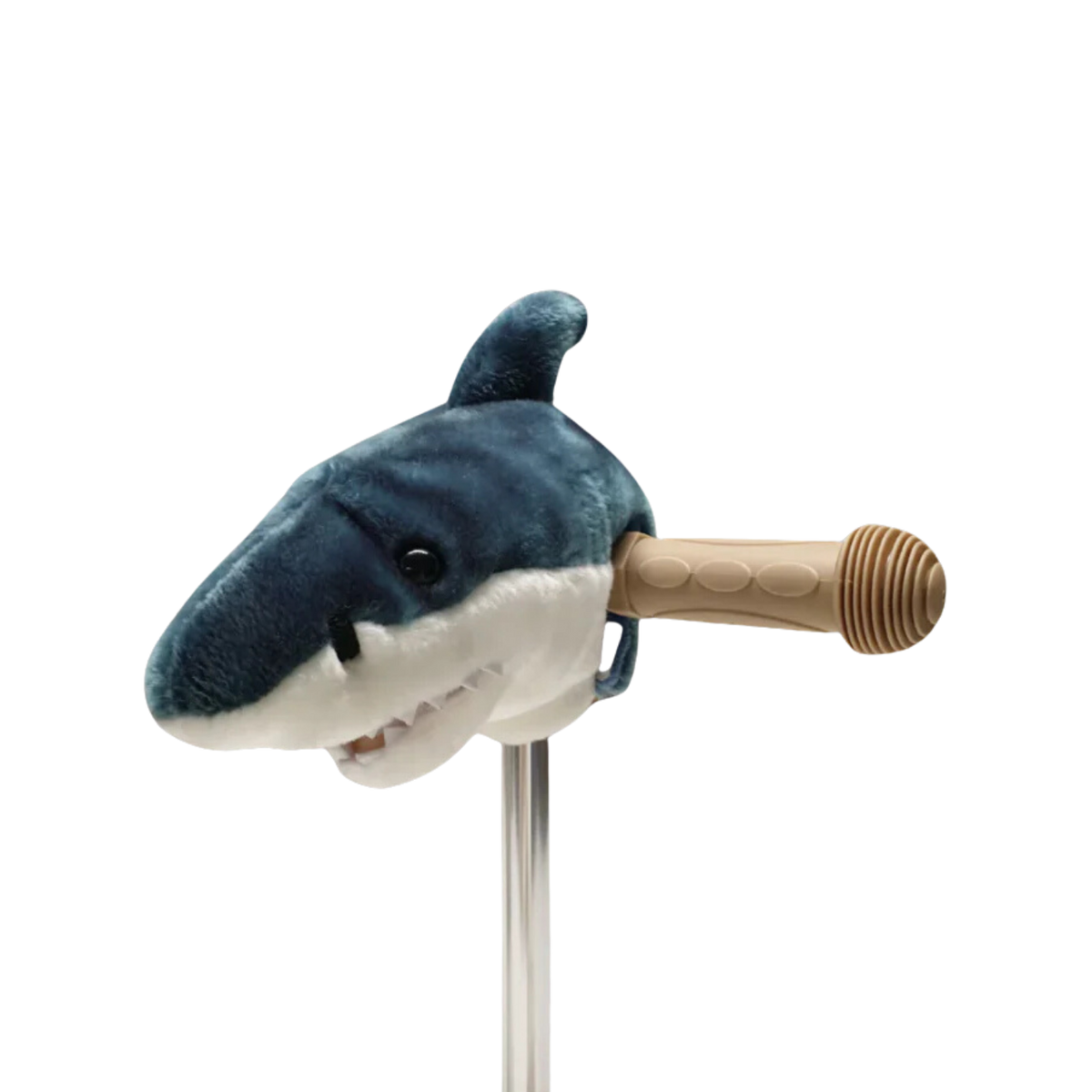 Shark head accessory for bike or children's scooter
