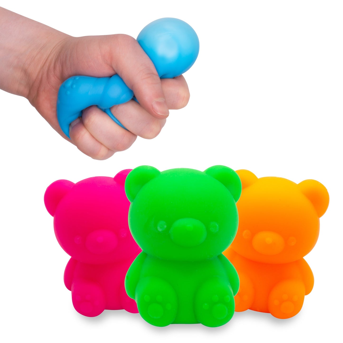 NEON SQUISHY FRUITY BEARS SCRUNCHEMS