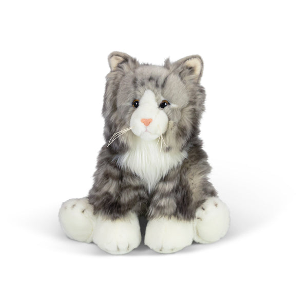ANIMIGOS THE WORLD OF NATURE FLUFFY GREY CAT