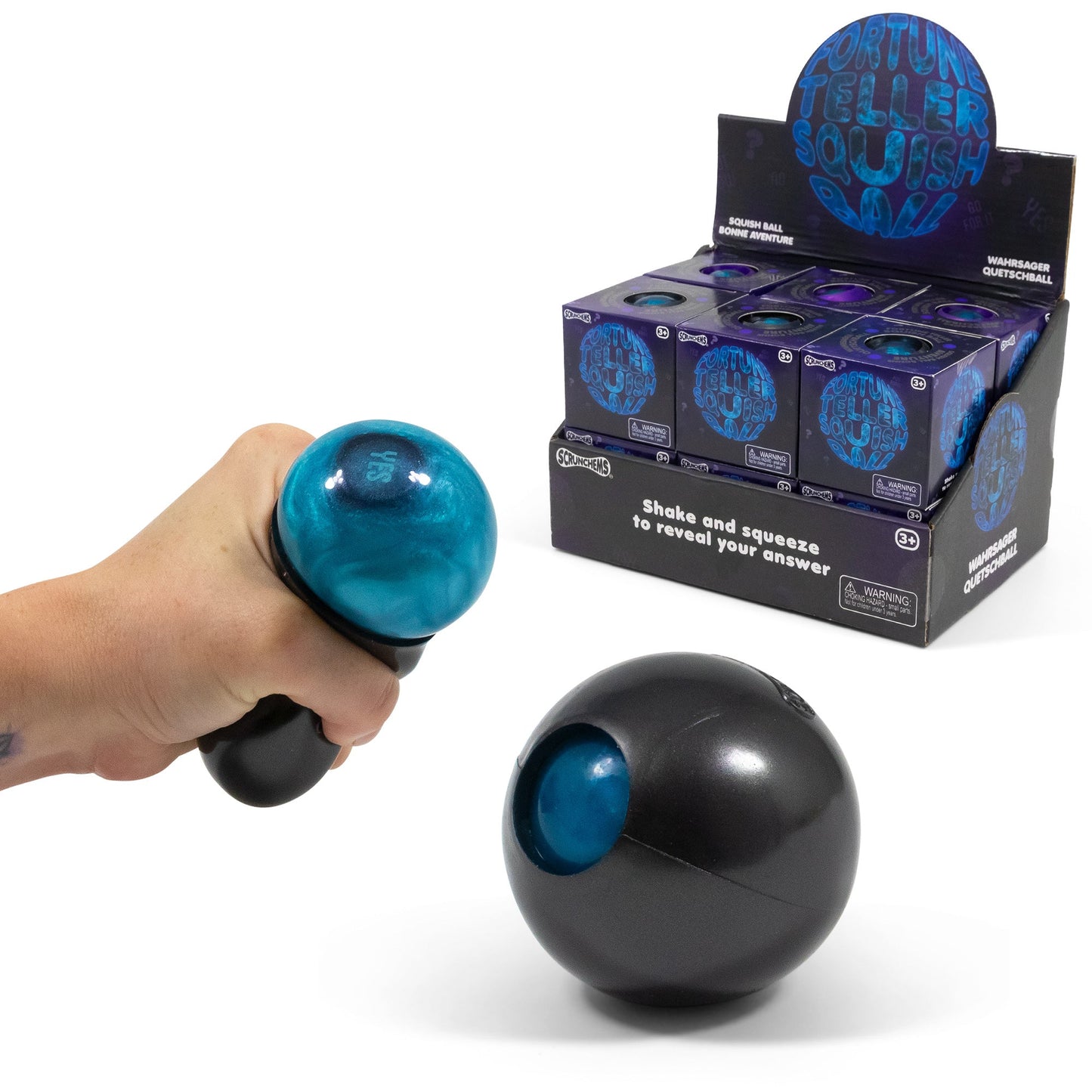SCRUNCHEMS FORTUNE TELLER BALL