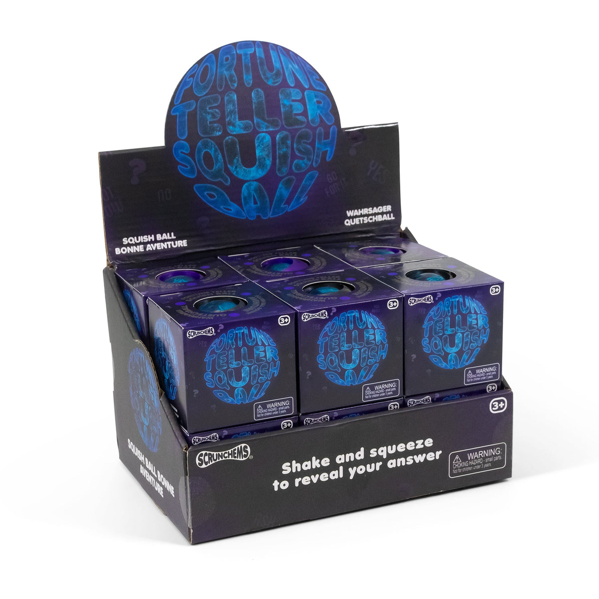 SCRUNCHEMS FORTUNE TELLER BALL