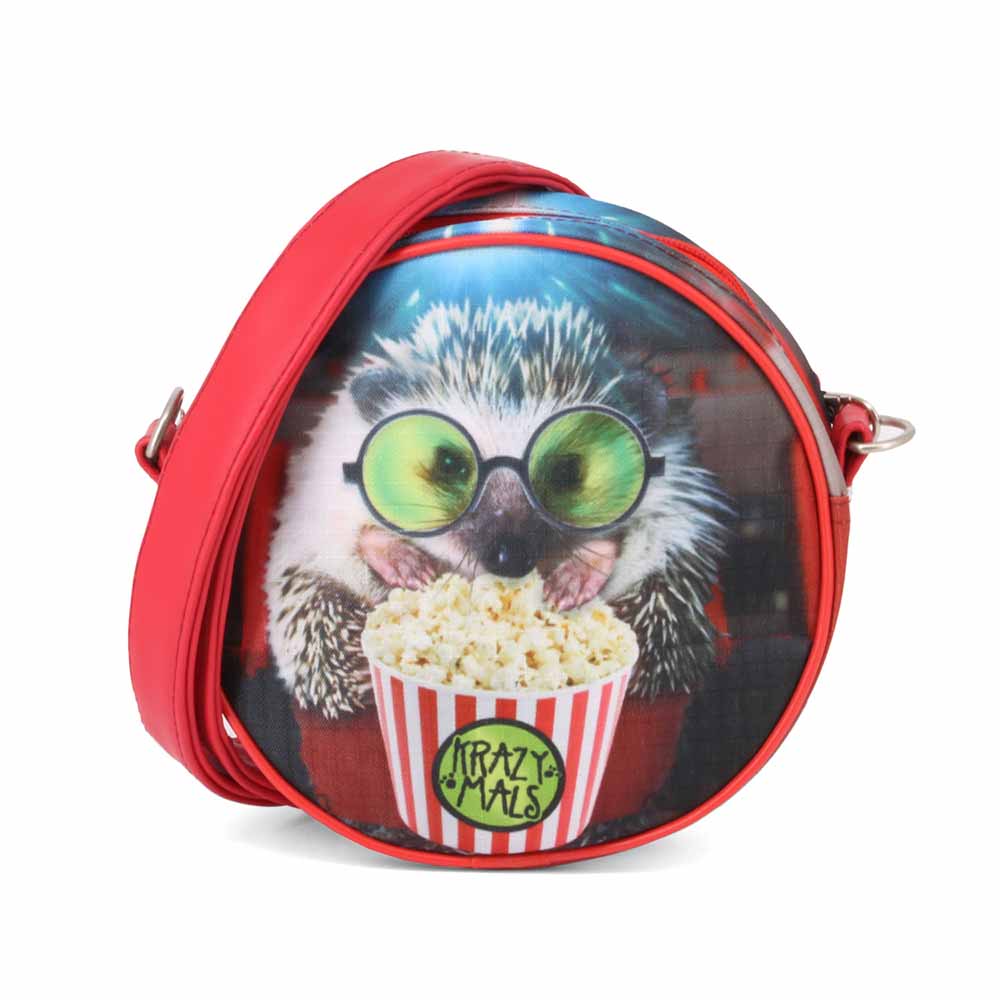 Sac à Bandoulière Rond Karactermania « Krazymals Hedgehog »