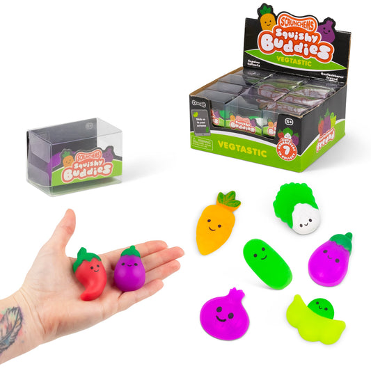 SCRUNCHEMS SQUISHY BUDDIES - VEGETARIAN