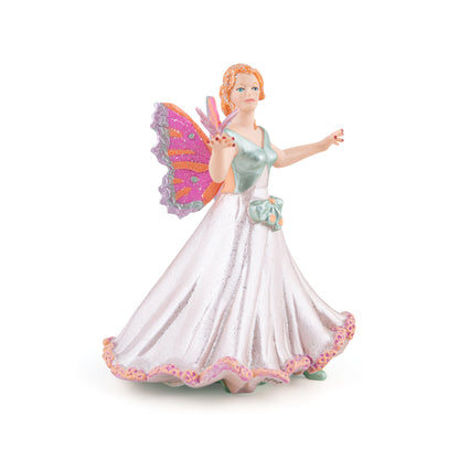 Pink Butterfly Elf Figurine