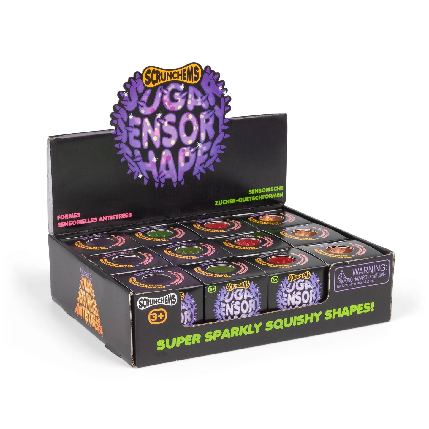 SCRUNCHEMS SUGAR SENSORY SHAPES