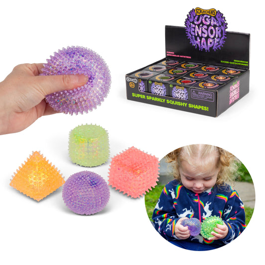 SCRUNCHEMS SUGAR SENSORY SHAPES