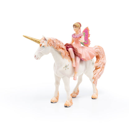 Ballerina on her unicorn figurine
