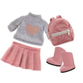 Ensemble de Vêtements en Peluche : Style Urbain